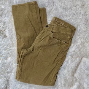 American Eagle Tan Corduroy Pants sz 32x32
